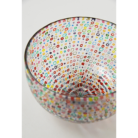 「5.　江波冨士子　カラフルドット　／　ENAMI Fujiko　Chawan, Glass, Dot design」の写真　その4