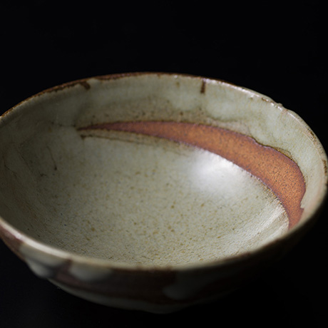 「1.　白濁盌　銘「水月」／Chawan, Madara, “Suigetsu” named by Sokuchusai」の写真　その2