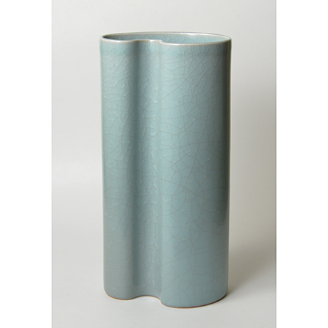 「No.K-11　青瓷花器「光」 / Flower vase, Celadon “Light”」の写真　その1