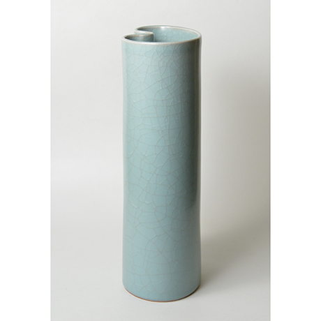 「No.K-11　青瓷花器「光」 / Flower vase, Celadon “Light”」の写真　その2