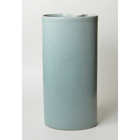 「No.K-11　青瓷花器「光」 / Flower vase, Celadon “Light”」の写真　その3