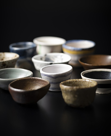 魯卿あん（京橋店）【コレクターのまなざし　小山冨士夫 酒觴80展】-1<br>— Collector’s Eye — Exhibition of 80 Sake Cups by KOYAMA Fujio