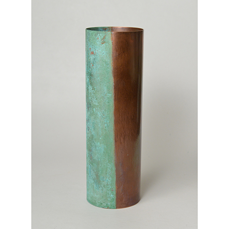 「No. DM5　銅緑青筒 / Artwork, Cylinder, Verdigris copper」の写真　その1