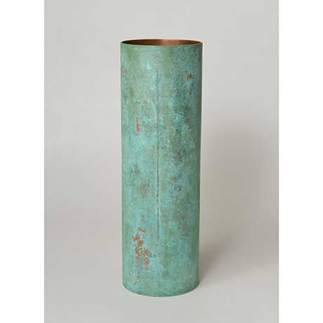 「No. DM5　銅緑青筒 / Artwork, Cylinder, Verdigris copper」の写真　その2