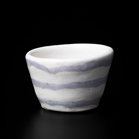 「No.32　酒觴　紅毛／Sake cup, Delft ware style」の写真　その1