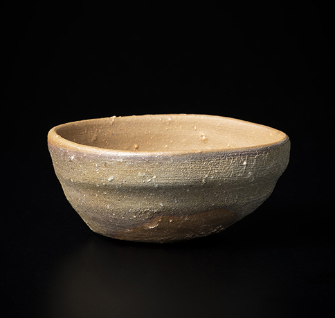 「No.24　酒觴（備前カセ胡麻）／Sake cup, Bizen kase-goma」の写真　その1