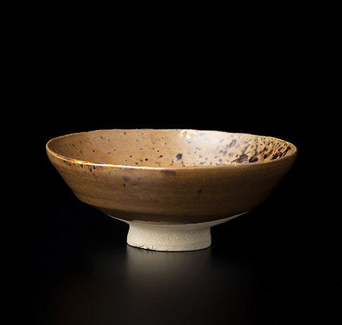 「No.1　柿盃 / Sake cup, persimmon glazed」の写真　その1