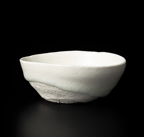「No.3　白磁酒觴 / Sake cup, white porcelain」の写真　その1