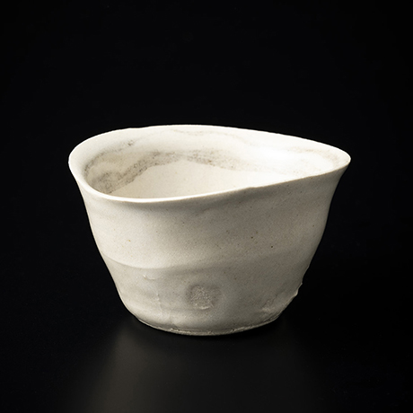 「No.81　 呉須筋文酒盃／Sake cup, line design with cobalt blue」の写真　その1