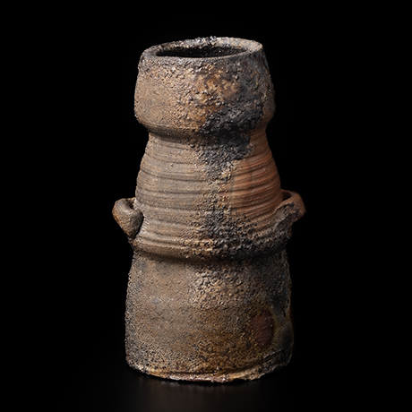 「No.47 備前耳付花入　銘「若竹」 / Eared flower vase, Bizen, “Wakatake”」の写真　その2