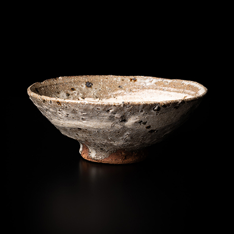 「No.5 はけめ　伊勢之つと / Tea bowl, Brush marked, “Ise no Tsuto”」の写真　その1