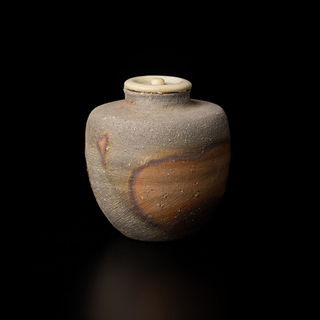 「No.55 備前茶入 / Tea caddy, Bizen」の写真　その2