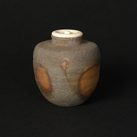 「No.55 備前茶入 / Tea caddy, Bizen」の写真　その1