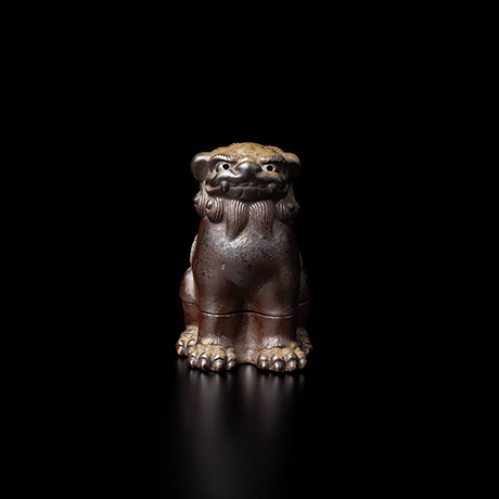 「No.59 備前窯獅子香盒 / Incense container,  Lion shape, Bizen」の写真　その2