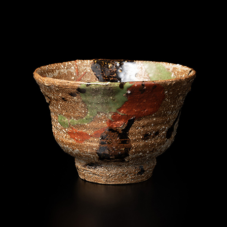 「No.3 三色碗 / Tea bowl, Three coloured」の写真　その1