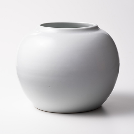 「No.3　白磁壷 / Vessel, White porcelain」の写真　その1