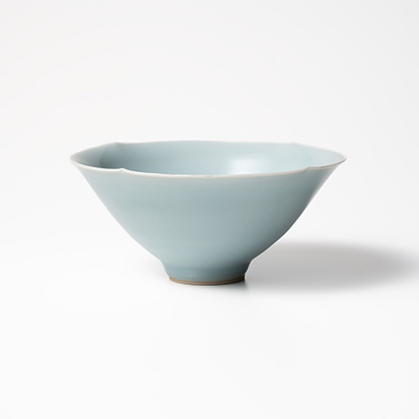 「No.17　青白磁茶碗 / Tea bowl, Bluish-white porcelain　　」の写真　その1