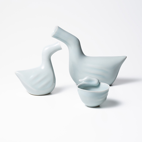 「No.27　酒碗 / Sake cup (Swan)」の写真　その2