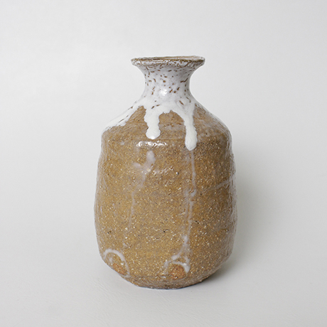 「51.萩焼徳利 / Sake bottle, Hagi」の写真　その2