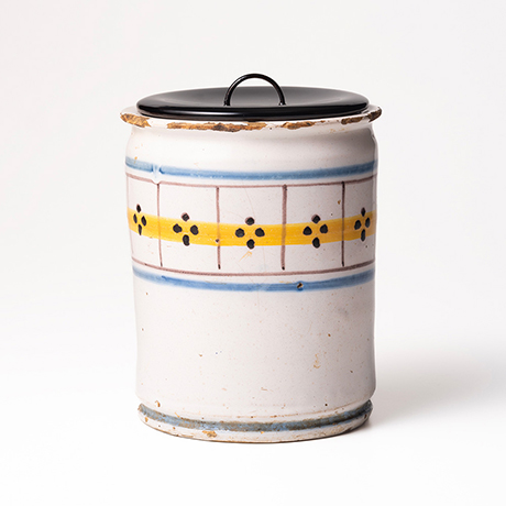 阿蘭陀色絵水指