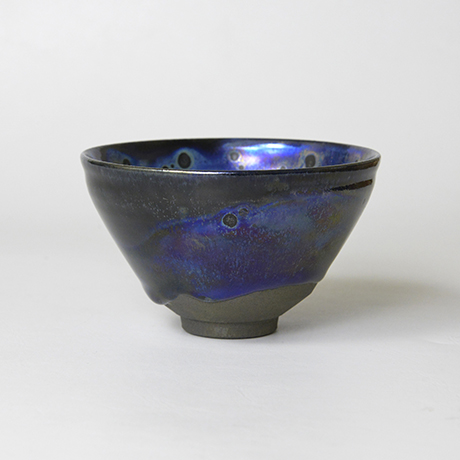 「10.　曜変天目 / Chawan, Yohen Tenmoku」の写真　その5