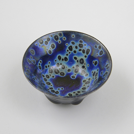 「14.　曜変盃 / Sake cup, Yohen tenmoku」の写真　その3