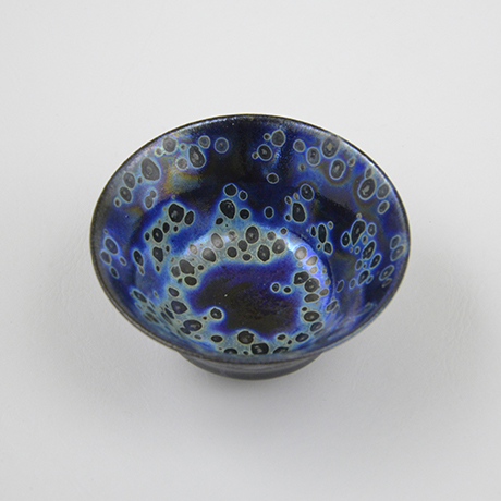 「14.　曜変盃 / Sake cup, Yohen tenmoku」の写真　その4
