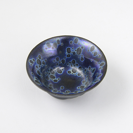 「17.　曜変盃 / Sake cup, Yohen tenmoku」の写真　その4