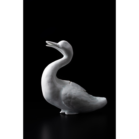 「30. 青白磁水鳥香炉 / Incense burner, Bluish-white porcelain」の写真　その2