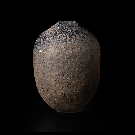 「11. 鉄釉花瓶 / Vessel, Iron glazed」の写真　その2