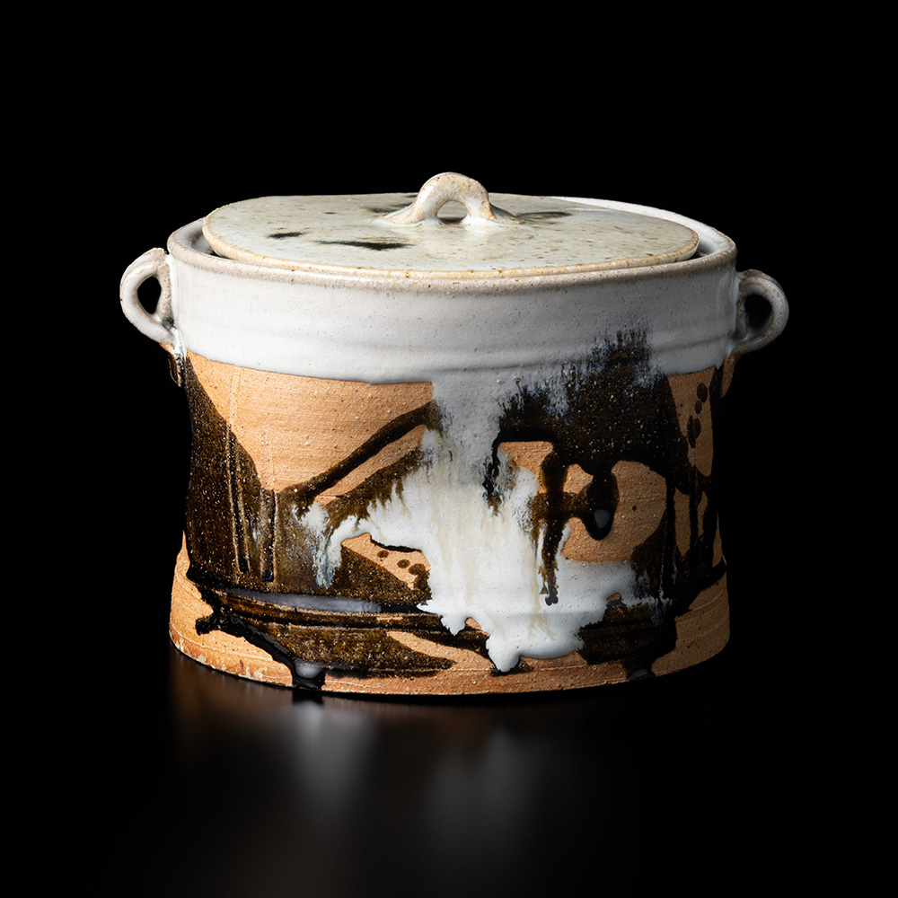 朝鮮唐津耳付水指