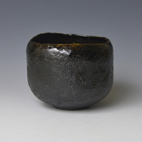「No.1 引出黒茶碗 / Tea bowl, Hikidashi-kuro」の写真　その3