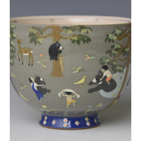 「No.1 熊の森茶碗 / Tea bowl, Bears’ forest」の写真　その8
