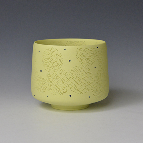 「No.2 光碗　黄磁藍釉 / Luminescent vessels, Yellow porcelain」の写真　その3