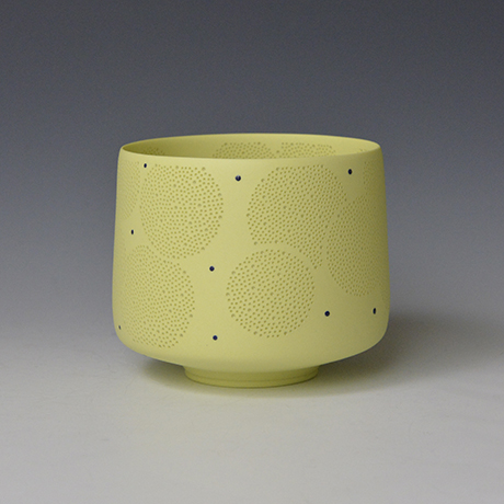 「No.2 光碗　黄磁藍釉 / Luminescent vessels, Yellow porcelain」の写真　その4