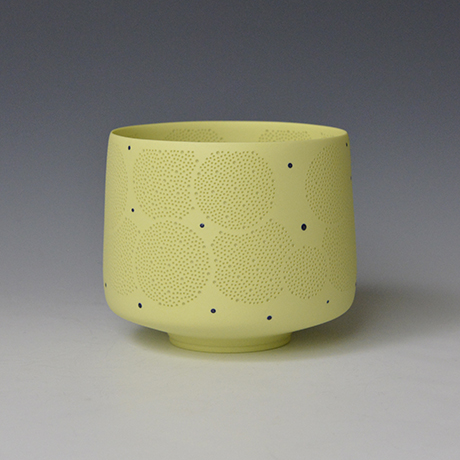 「No.2 光碗　黄磁藍釉 / Luminescent vessels, Yellow porcelain」の写真　その2