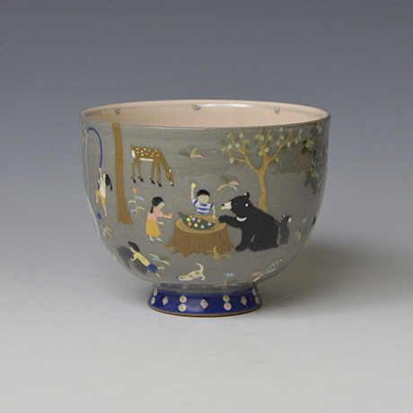 「No.1 熊の森茶碗 / Tea bowl, Bears’ forest」の写真　その2