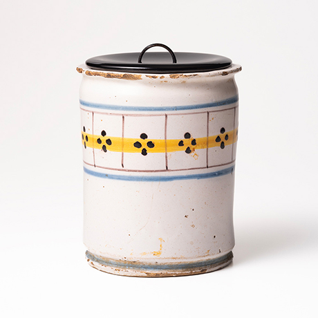 阿蘭陀色絵水指