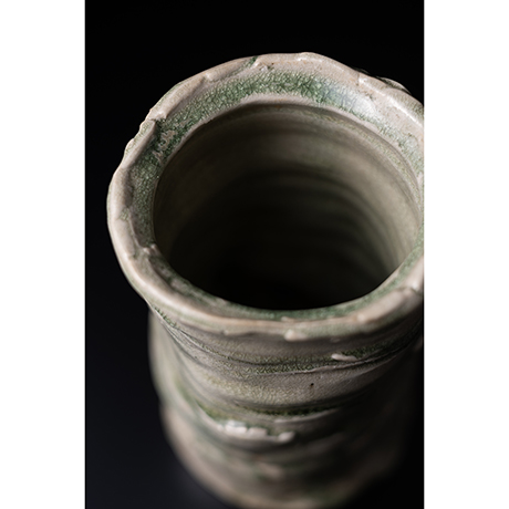 「No.12 灰釉花生 / Flower vase, Ash glaze」の写真　その3