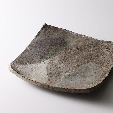 灰釉皿