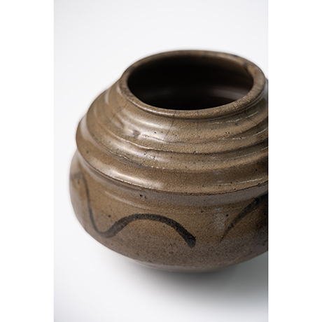 「No.10 絵唐津壷 / Vessel (water container), E-karatsu」の写真　その3