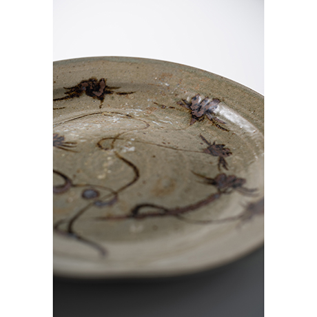 「No.18 絵唐津松文大平鉢 / Dish, E-karastu, Pine motif」の写真　その3